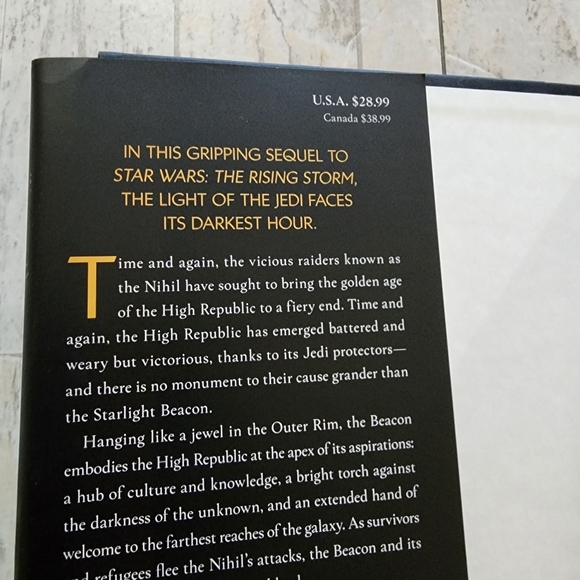 Star Wars High Republic: The Fallen Star hardback book with exclusive poster - Picture 3 of 15